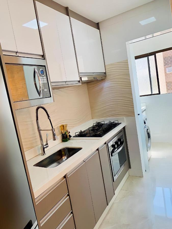 Apartamento top de linha praia da enseada Guarujá Exterior foto